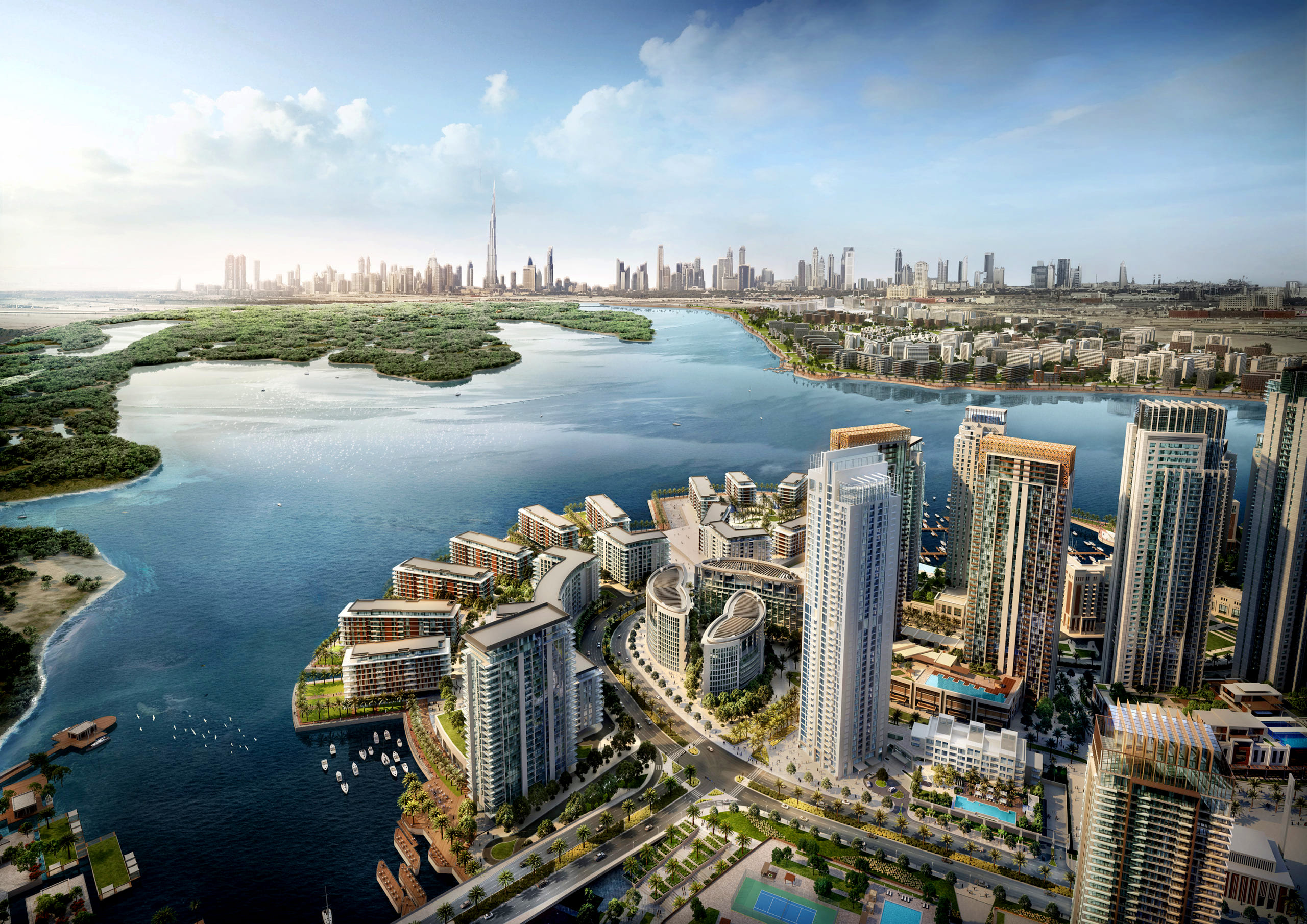 Dubai Creek Harbour amenities and lifestyle