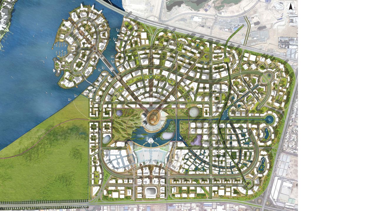 Dubai Creek Harbour master plan