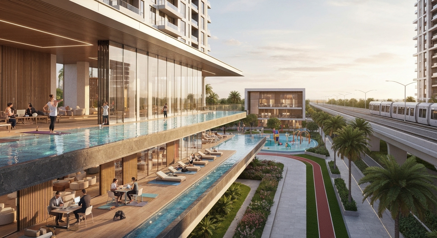 Dubai luxury building amenities